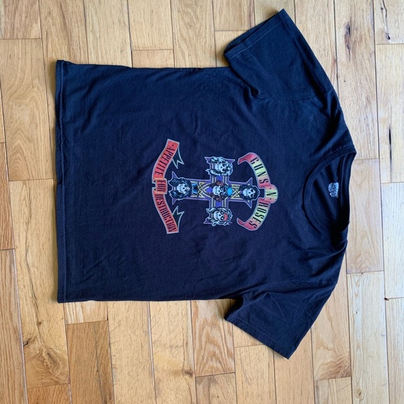 Guns N’ Roses “Appetite for Destruction” Graphic Band Tee – Black – Size M - Picture 2 of 8